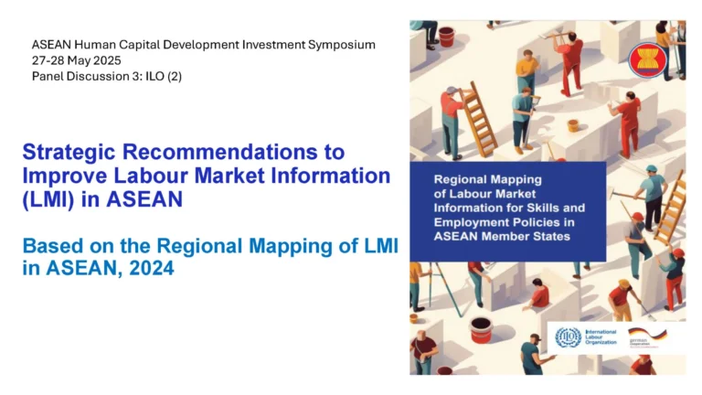strategic recommendations to improve labour market information (lmi) in aseanbased