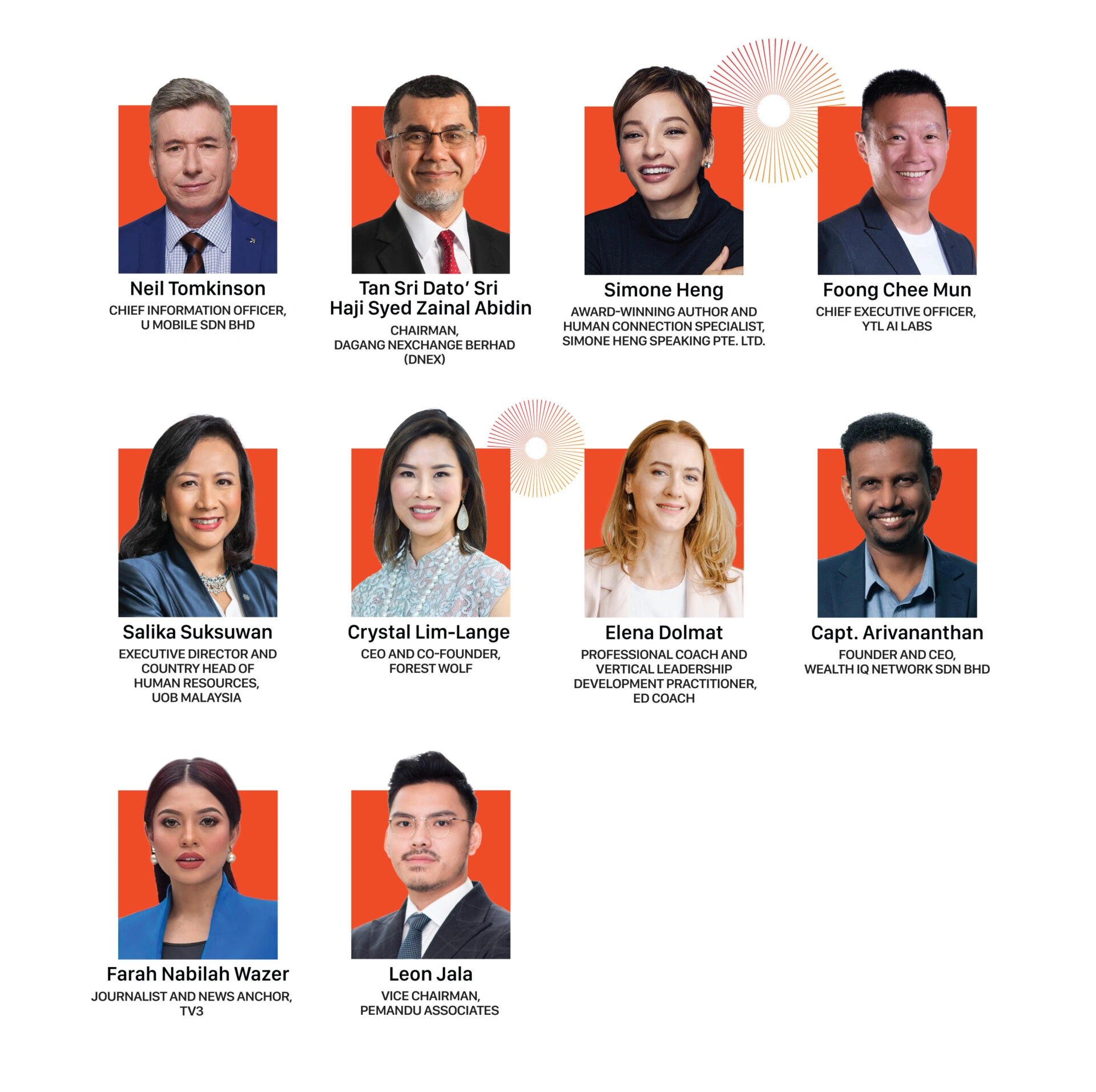 speakers & moderators